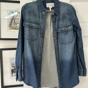 BCBGeneration Blue Denim Jacket